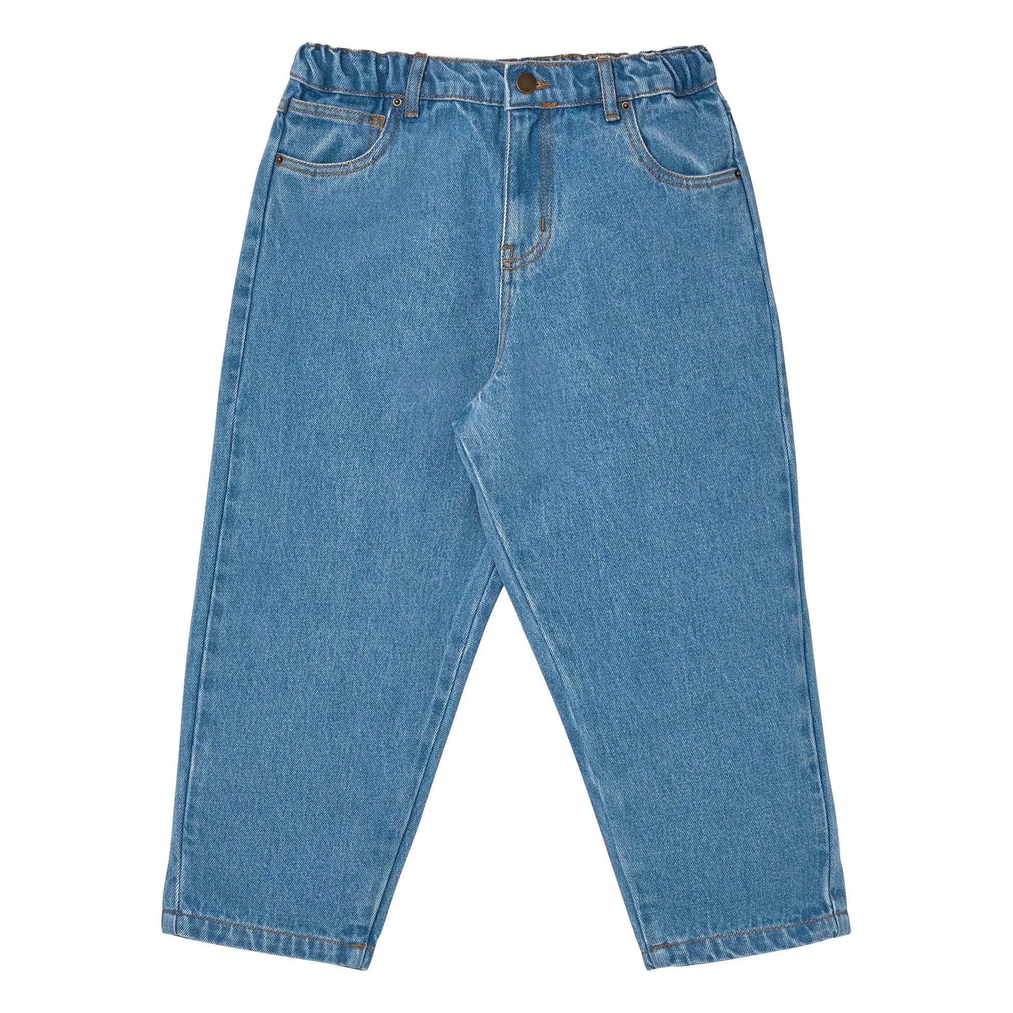 Main Story - Organic Cotton Loose Fit Jeans | Light Blue