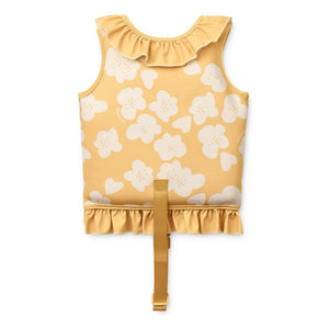 Liewood - Dove Schwimmweste | Flower/Lemon Gelb