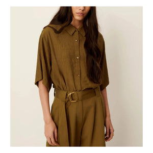 Sessùn - Bluse Kalya | Khaki