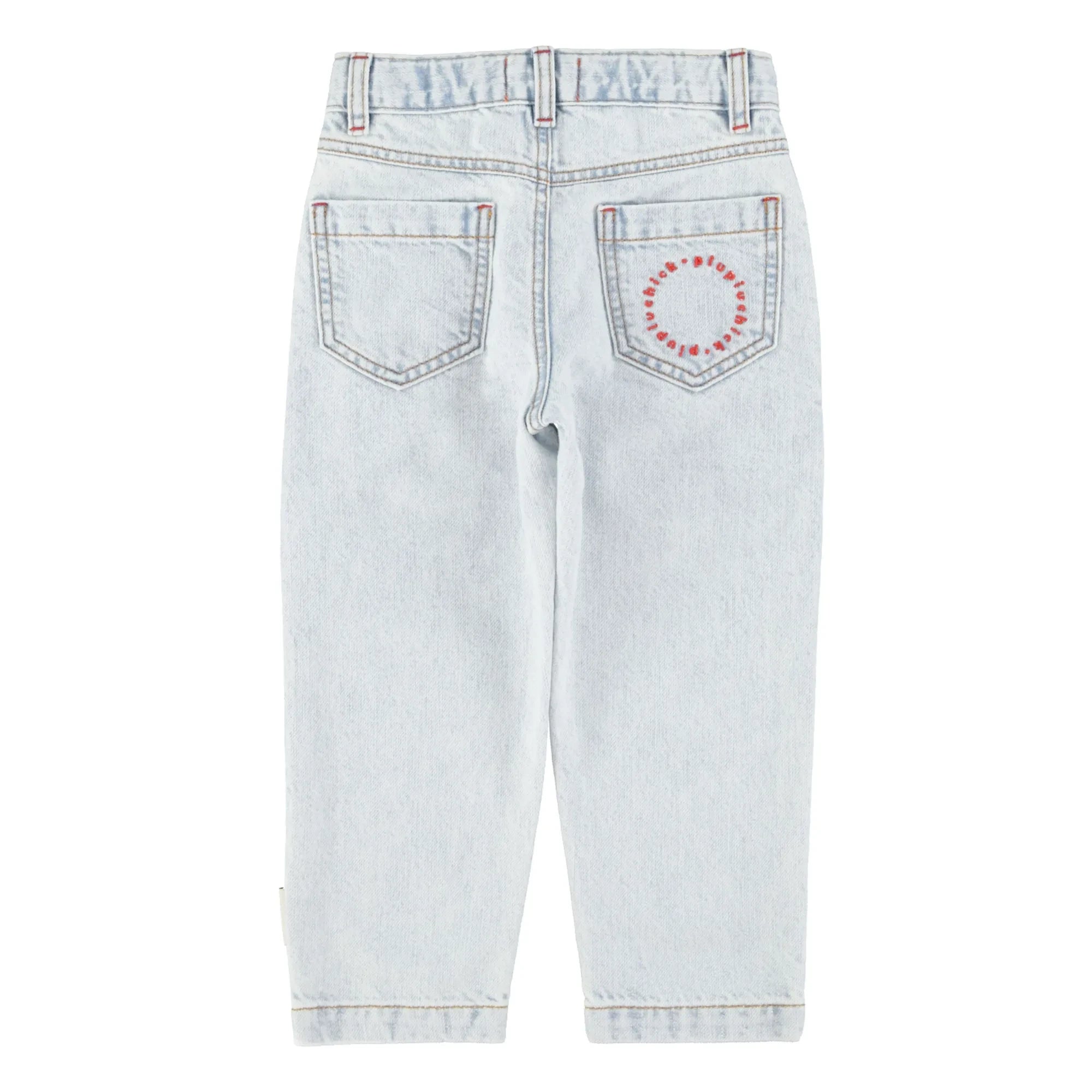 Piupiuchick - Mom Jeans | Stein gewaschenes Blau