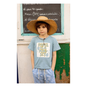 Louis Louise - Tom Paddel Baby T-Shirt | Hellblau