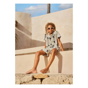 Molo - Abay Palm Handtuchshorts | Grau