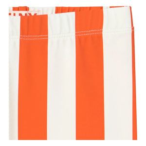 Tinycottons – Gestreifte Leggings | Rot
