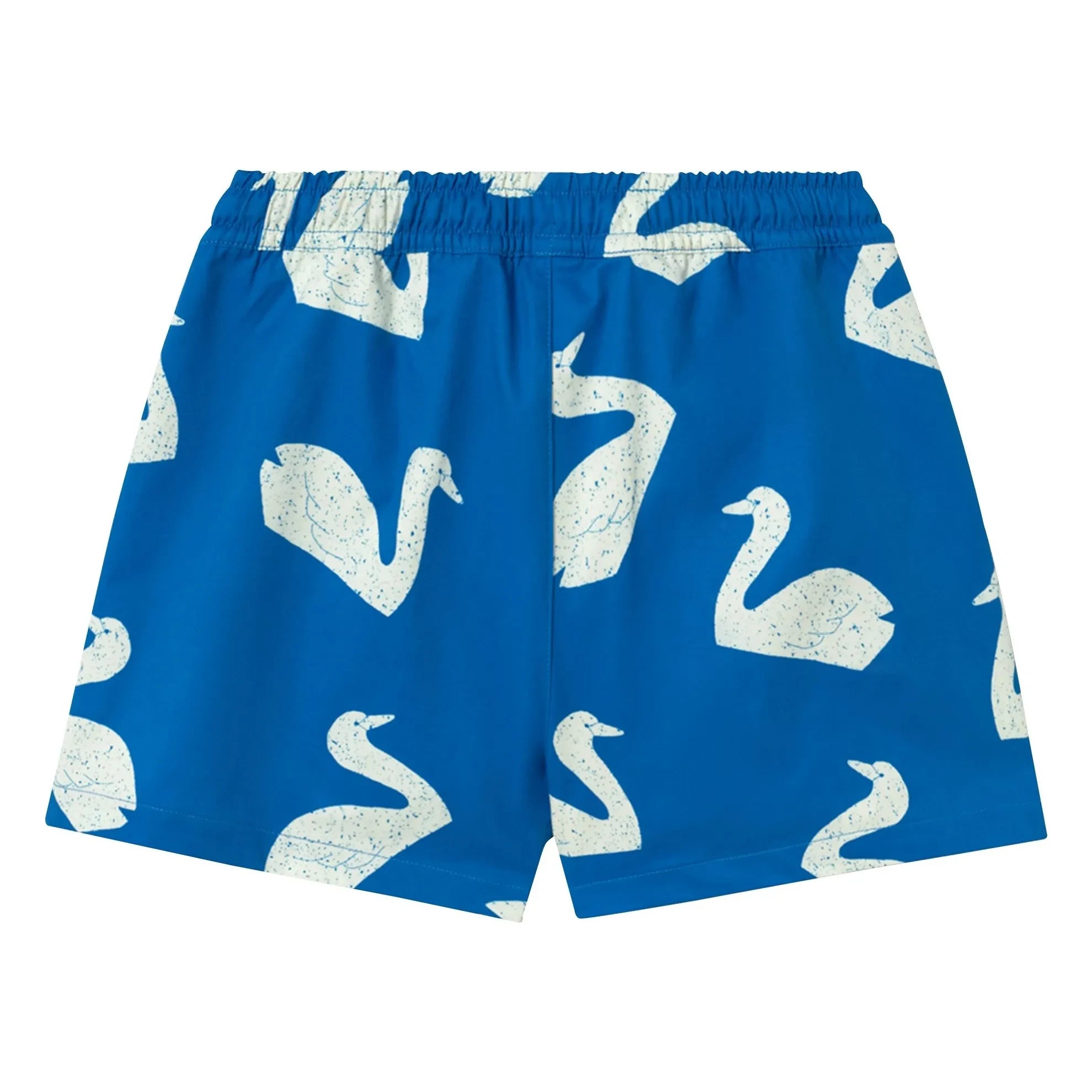 Tinycottons - Badeshorts mit blauen Schwänen