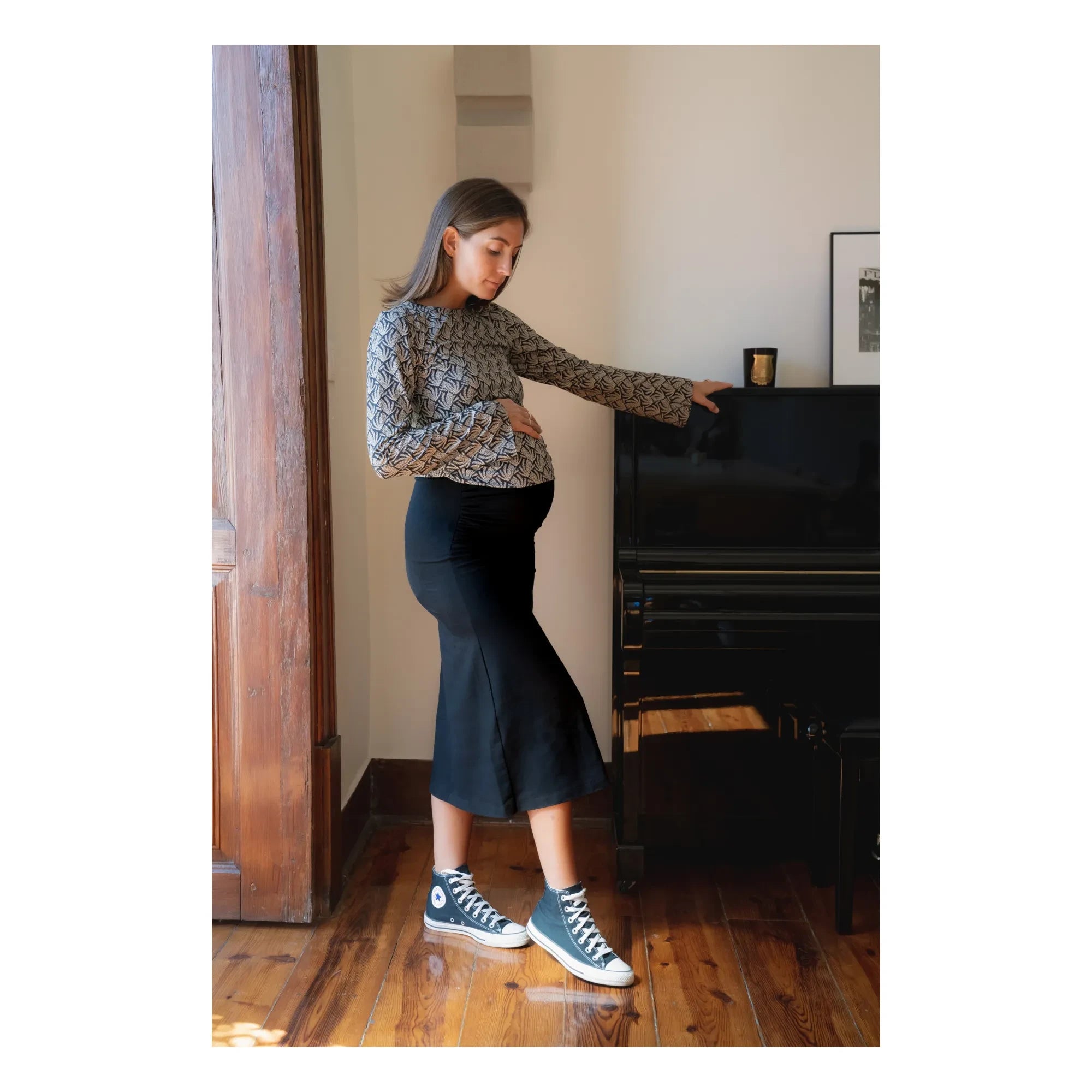 Paloma Collection - Pregnancy Top Mona Comporta | Siyah