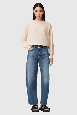 AllSaints kadın pamuklu sweatshirt INSIGNIA