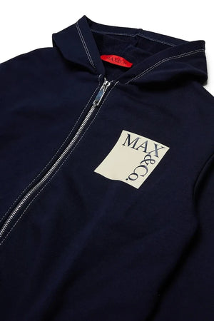 Max&Co. çocuklar için pamuklu fermuarlı kapüşonlu sweatshirt MAXS18F SWEAT-SHIRT