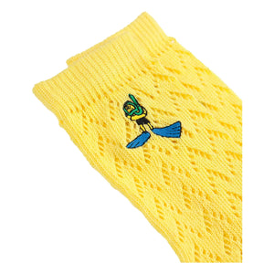 Bobo Choses - Pointelle Socken aus Bio-Baumwolle | Gelb