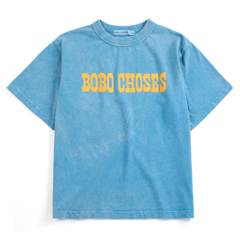 Bobo Choses - Bobo Choses T-Shirt aus Bio-Baumwolle | Blau