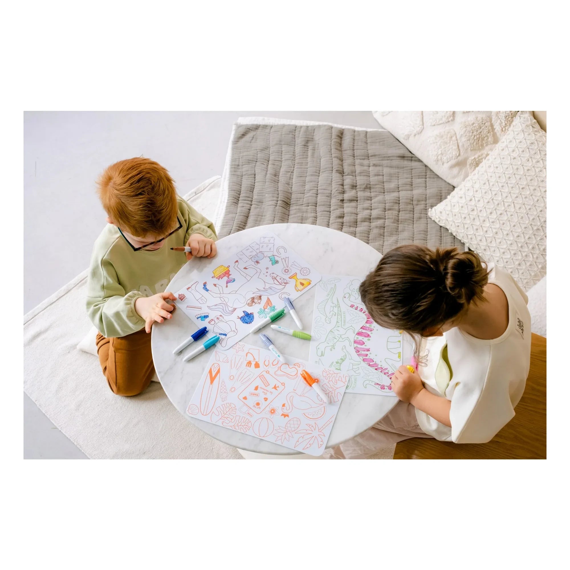 Superpetit - 4 Filzstifte Pony Mini-Malset