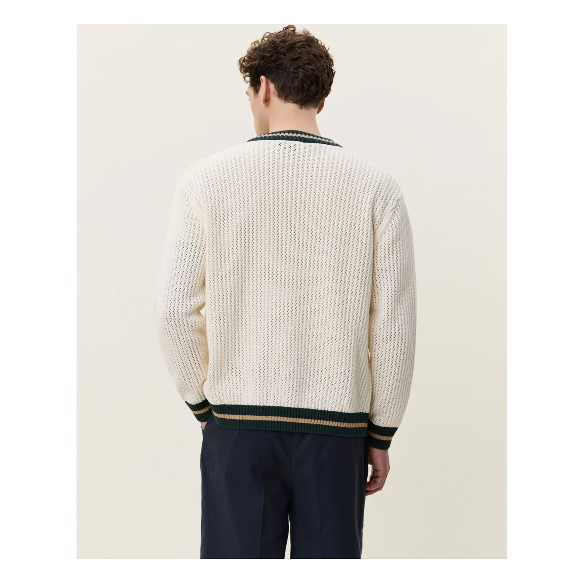 Les Deux - Off White Örgü Hırka