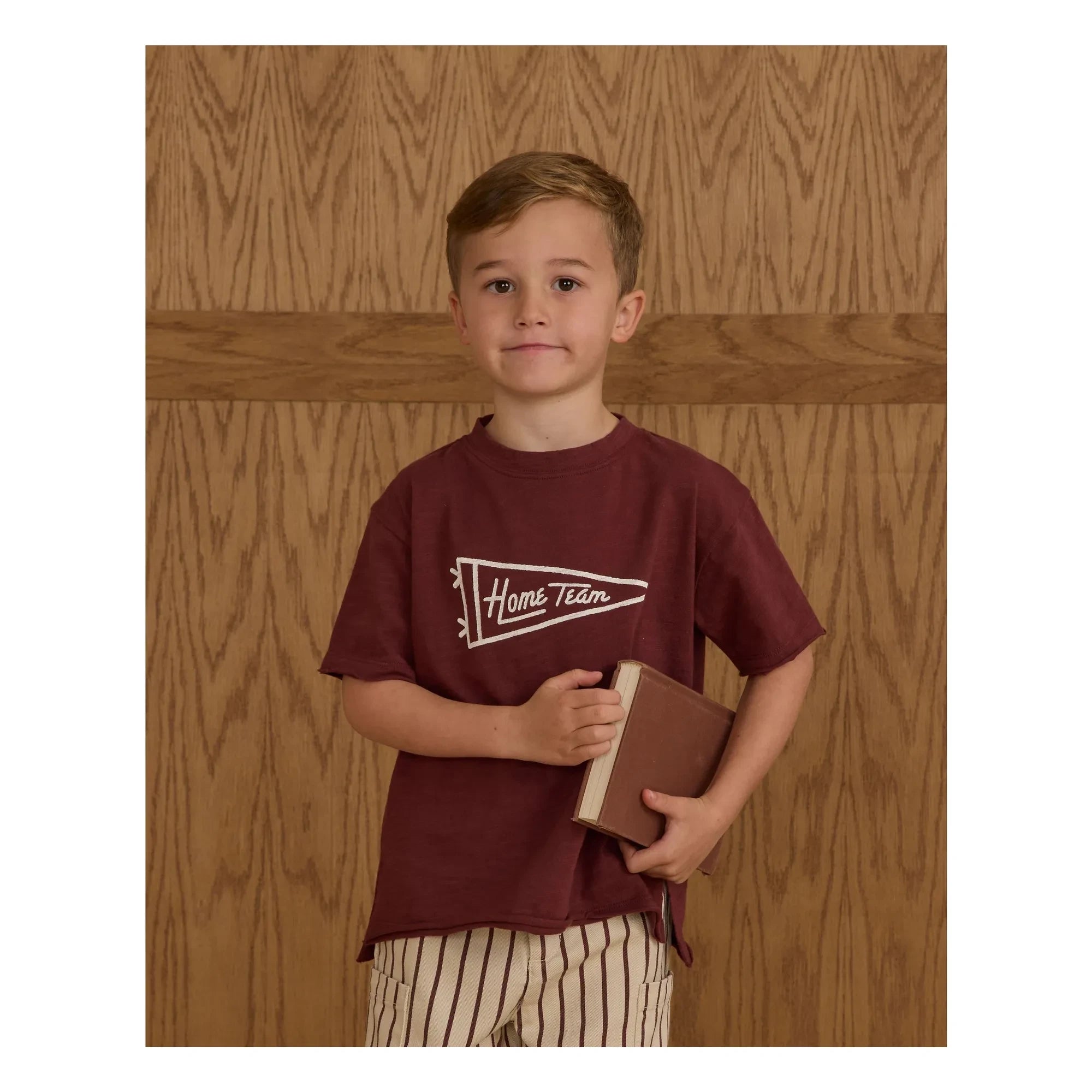 Rylee + Cru - Home Team T-Shirt | Burgund