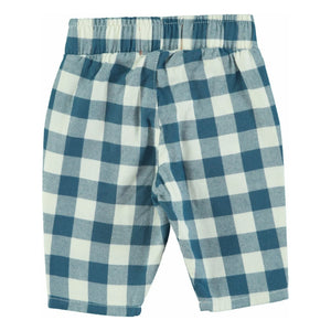Piupiuchick - Bio-Baumwoll-Carreaux-Hose | Blau