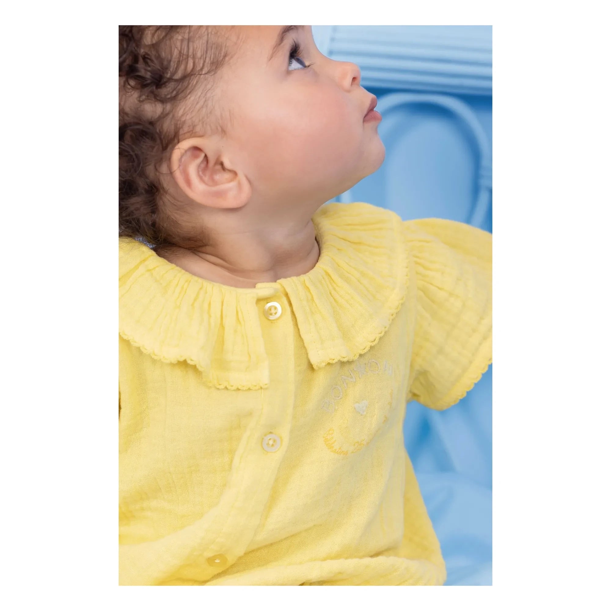 Bonton - Norma Claudine Kragen-Overall | Gelb