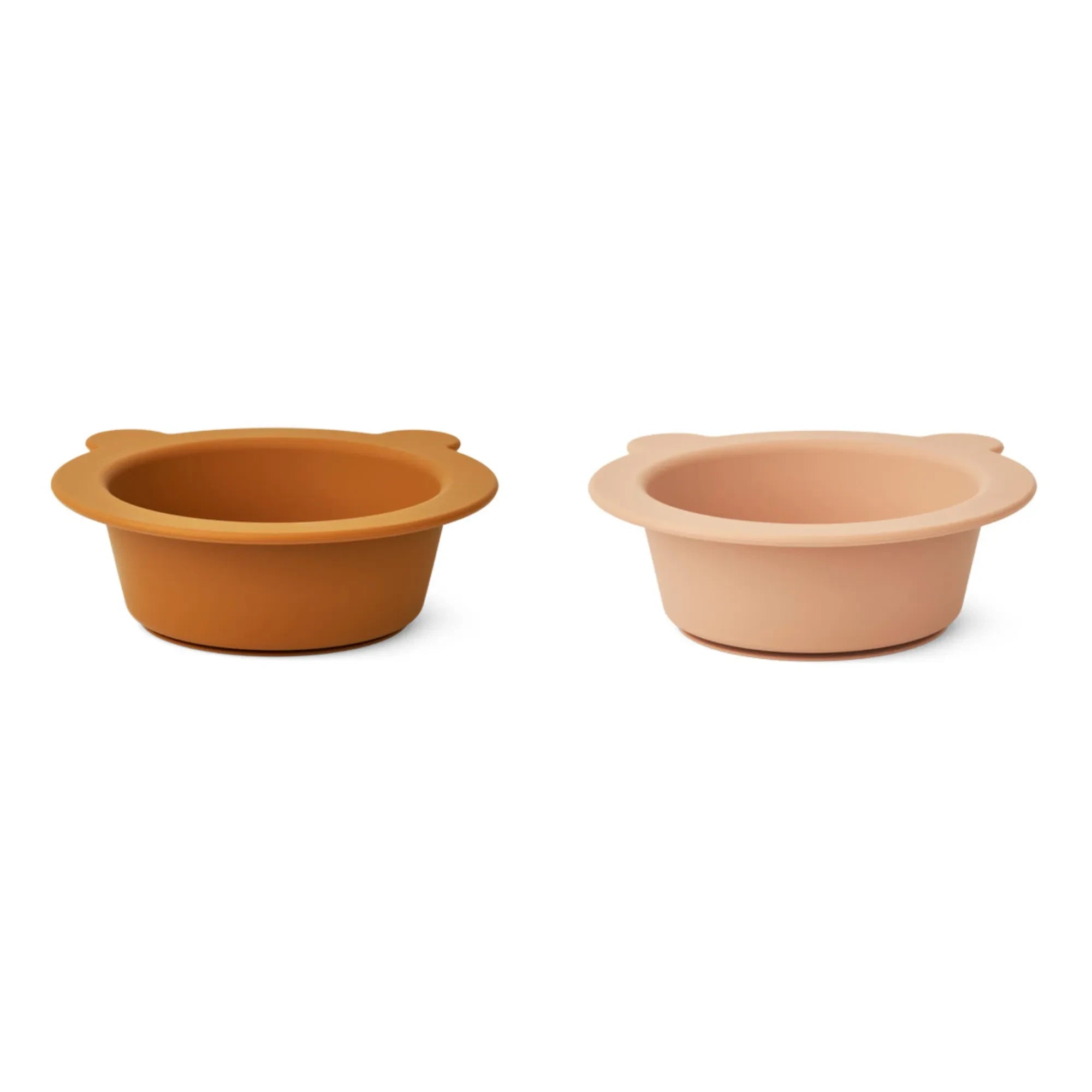 Liewood - Pfingstrosen Silikon Anti-Rutsch Schalen - 2er Set | Rosa