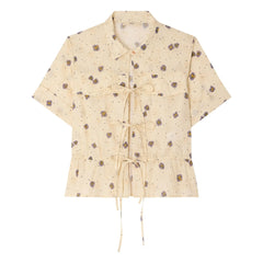 Sessùn - Baumwollbluse Chiavari | Creme