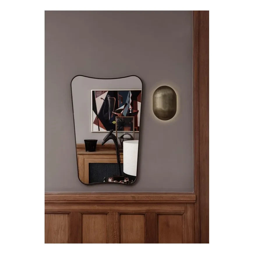 Gubi - Gio Ponti FA33 Wandspiegel - 54x80 cm | Schwarz