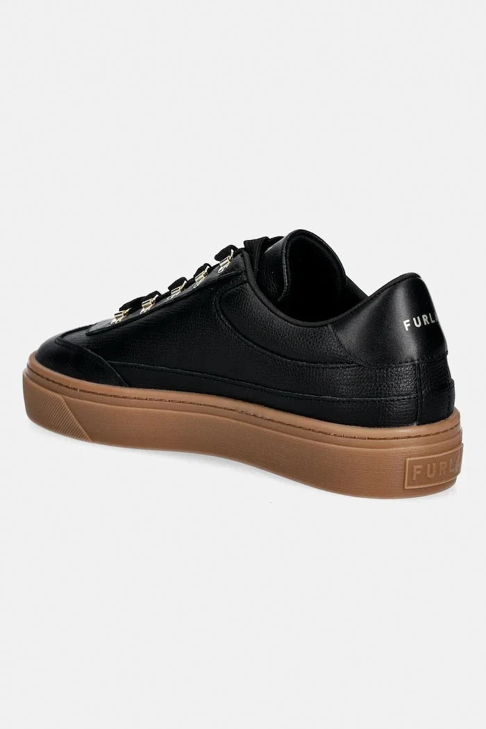 Furla Enjoy Lace-Up Sneaker Deri Spor Ayakkabı