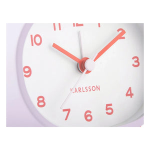 Present Time - Elegante Wecker | Lila