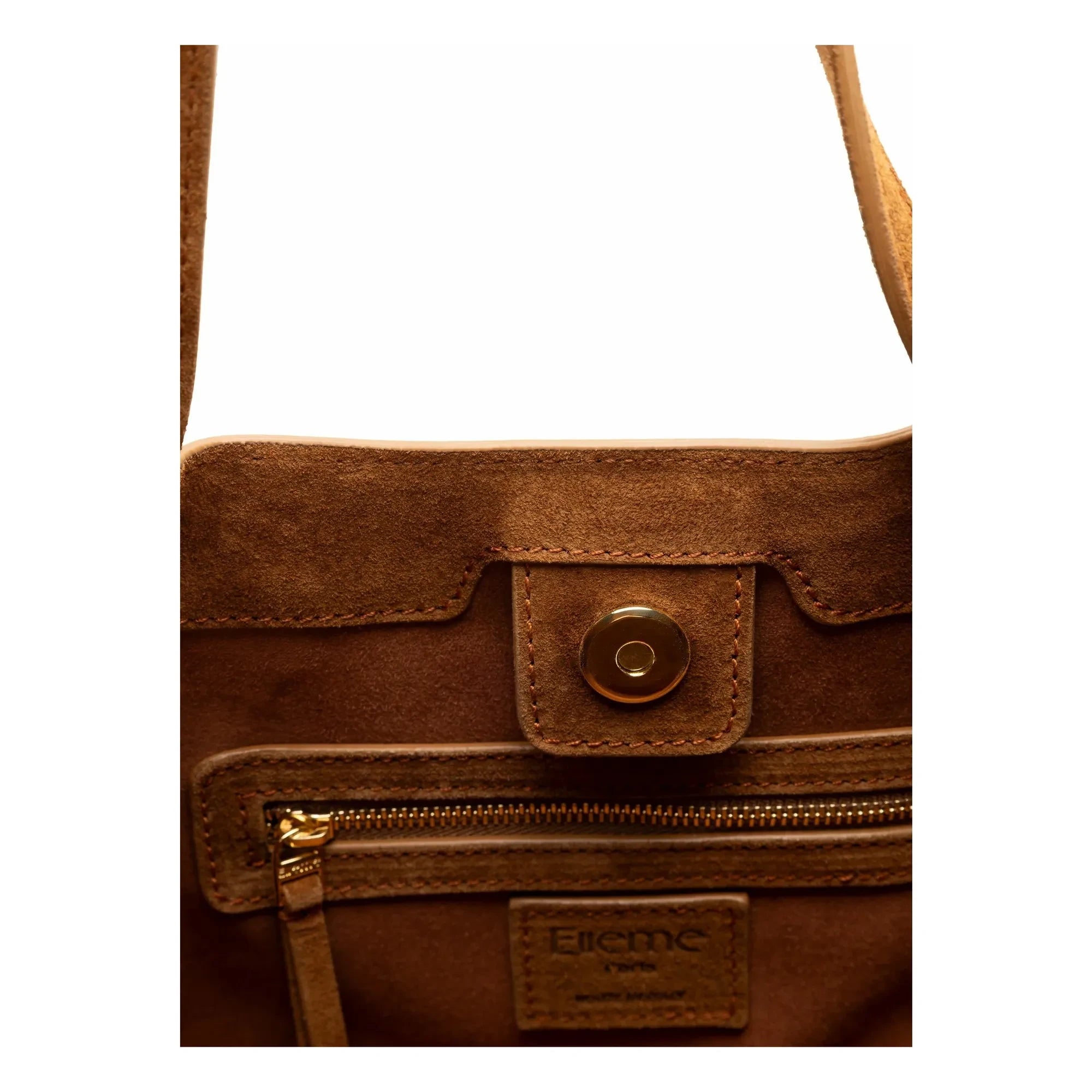 Elleme - Dimple Einkaufstasche Schweden | Cognac