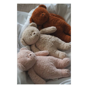 Moonie - Nachtlicht Teddybär mit Melodie | Blush
