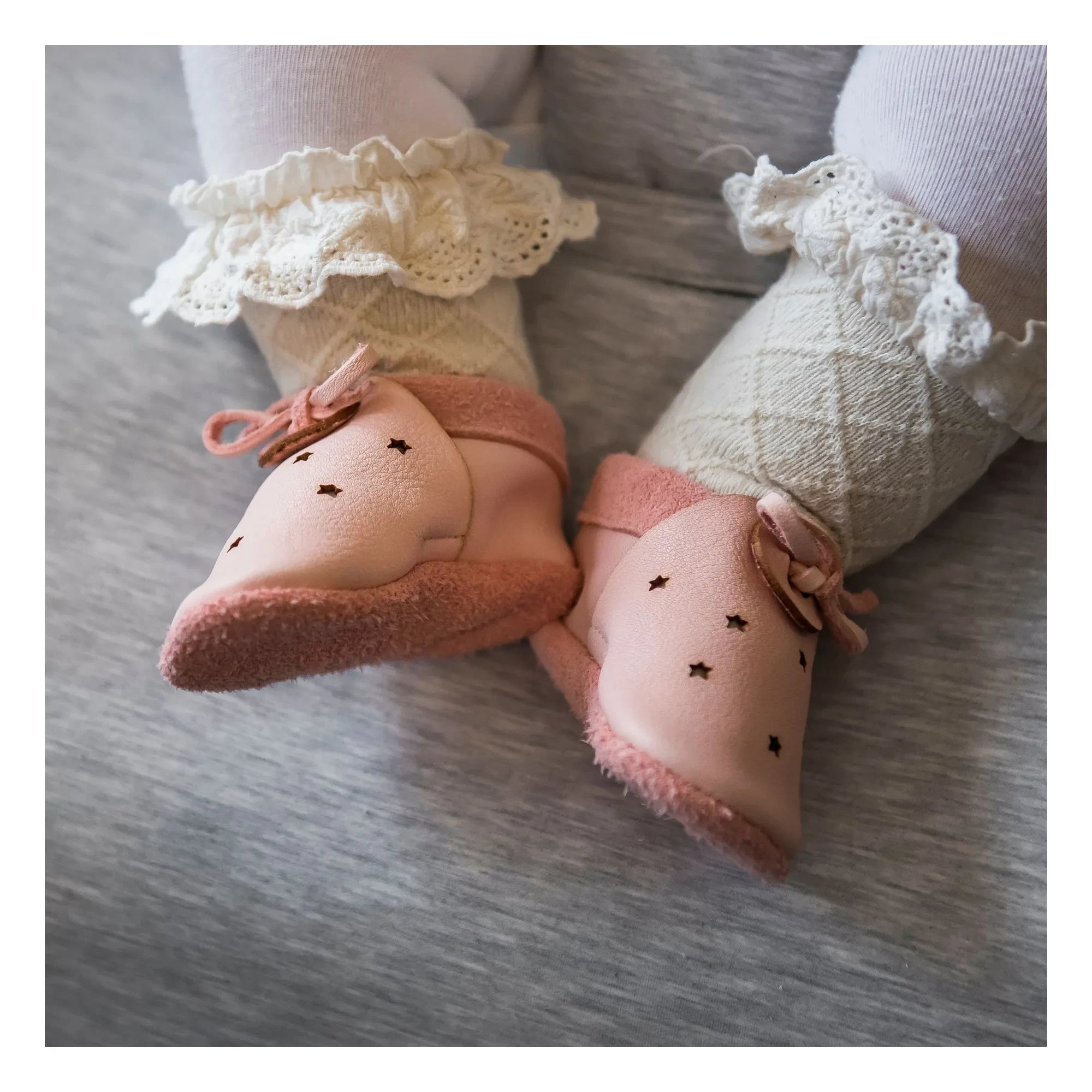 Baobaby - Star Hausschuhe | Rosa