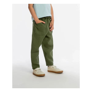 Matona - Garten Leinenhose | Olivgrün