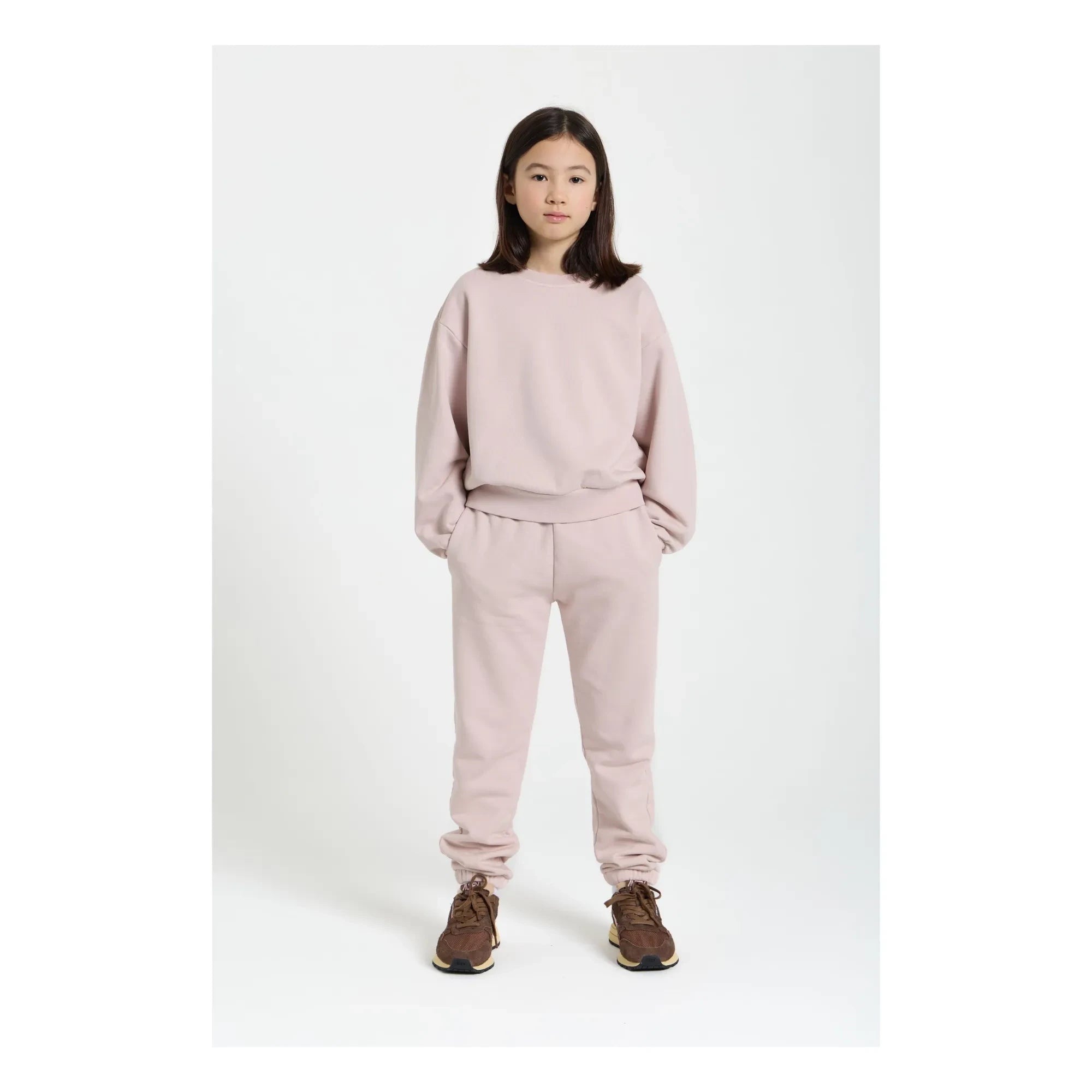 Smallable Kid - Kiwi Bio-Baumwoll-Jogger | Blassrosa