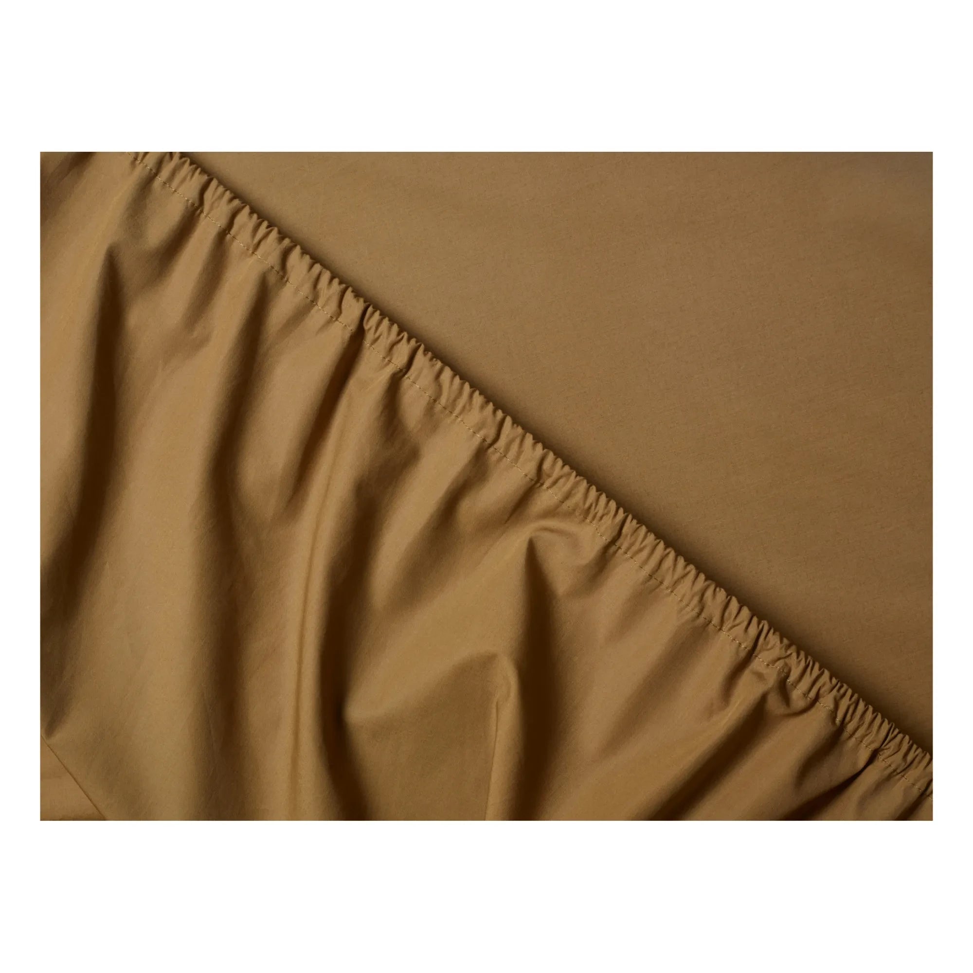 Suite 702 - Spannbettlaken aus Bio-Perkal | Khaki