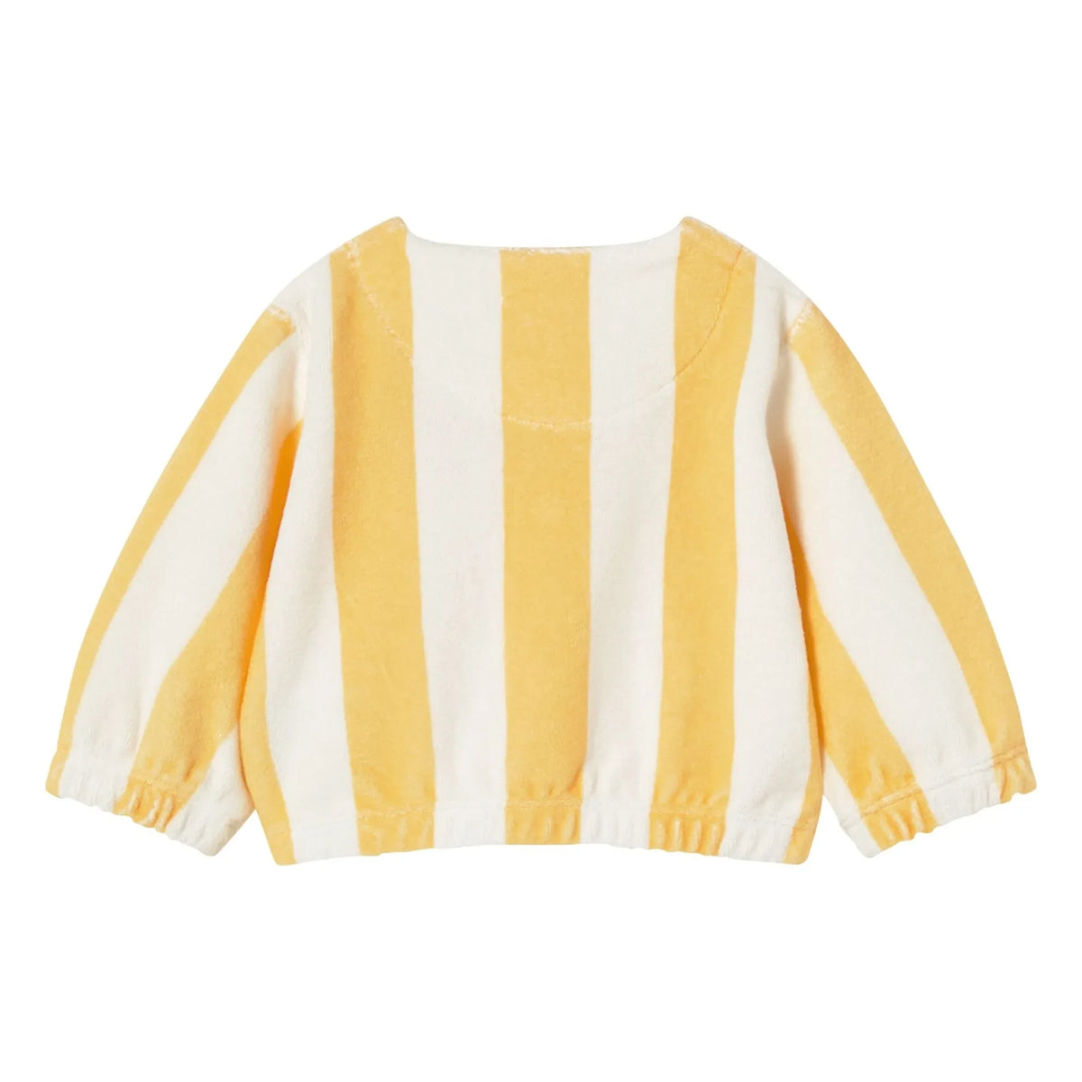 Tinycottons - Gestreiftes Sweatshirt aus Bio-Baumwolle | Gelb