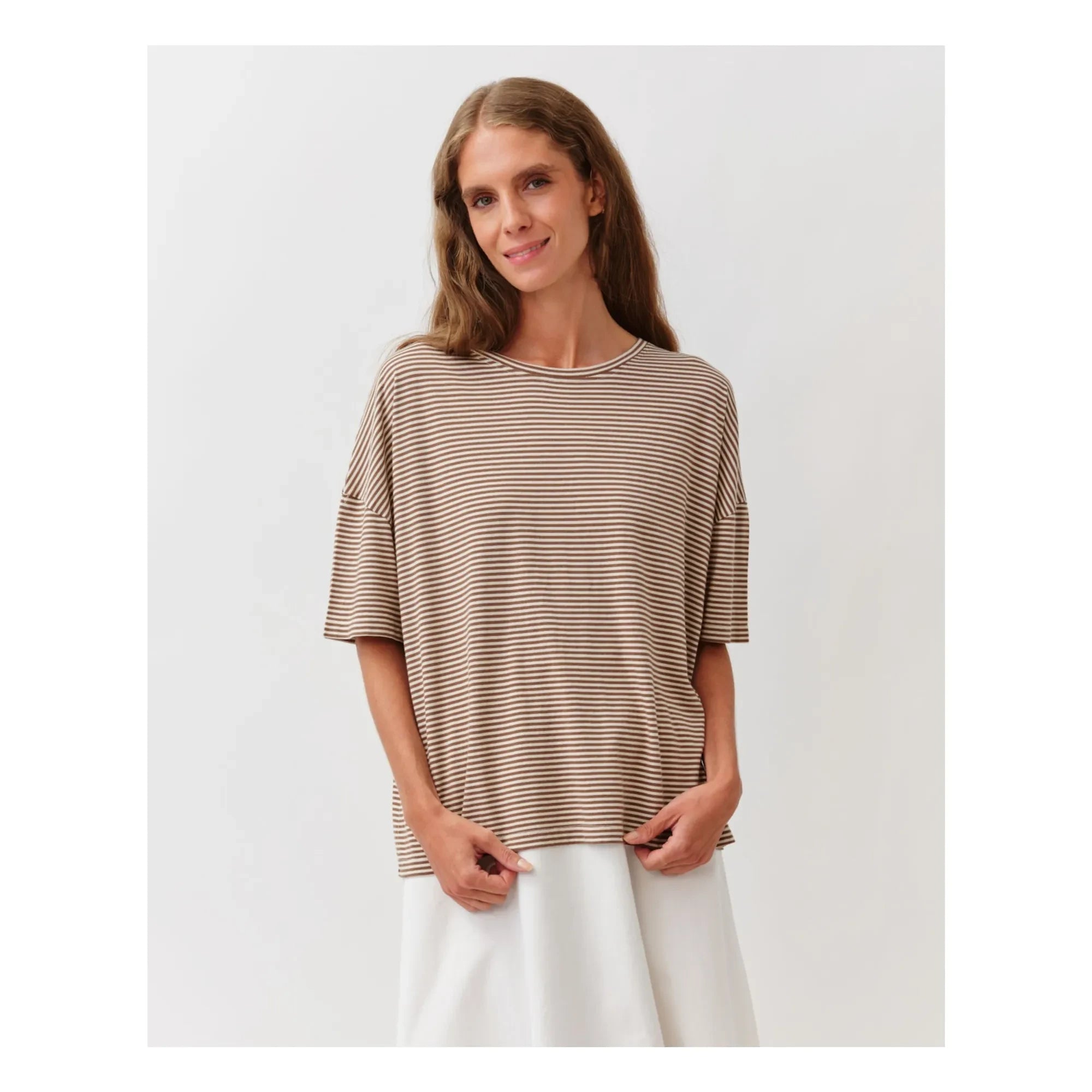 Diega - Tovo Bio-Baumwoll T-Shirt | Camel