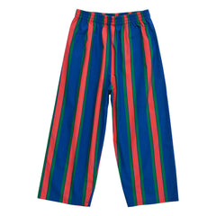 Maison Mangostan - Gestreifte Hose | Marineblau