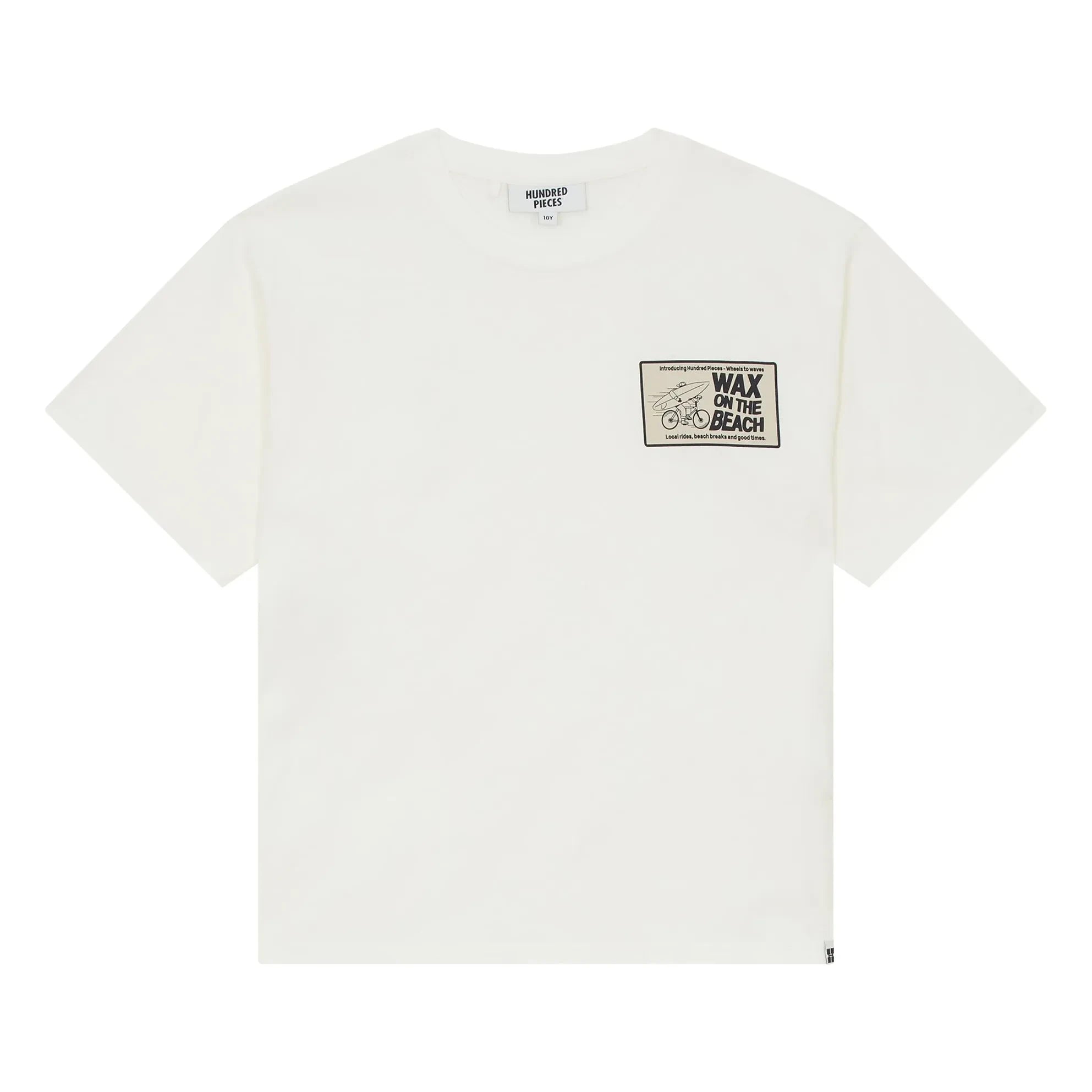 Hundred Pieces - Finn Bio-Baumwoll-T-Shirt | Weiß