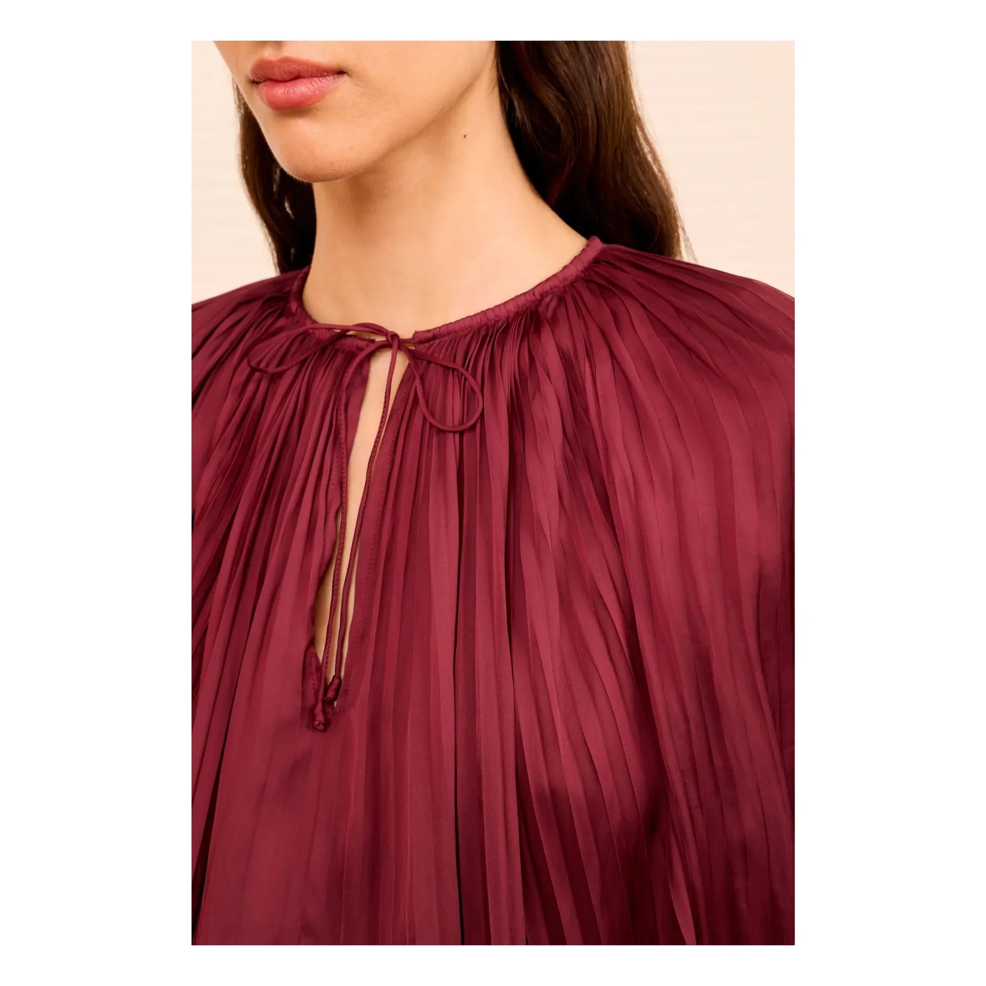Ulla Johnson – Bluse Electra | Bordeaux