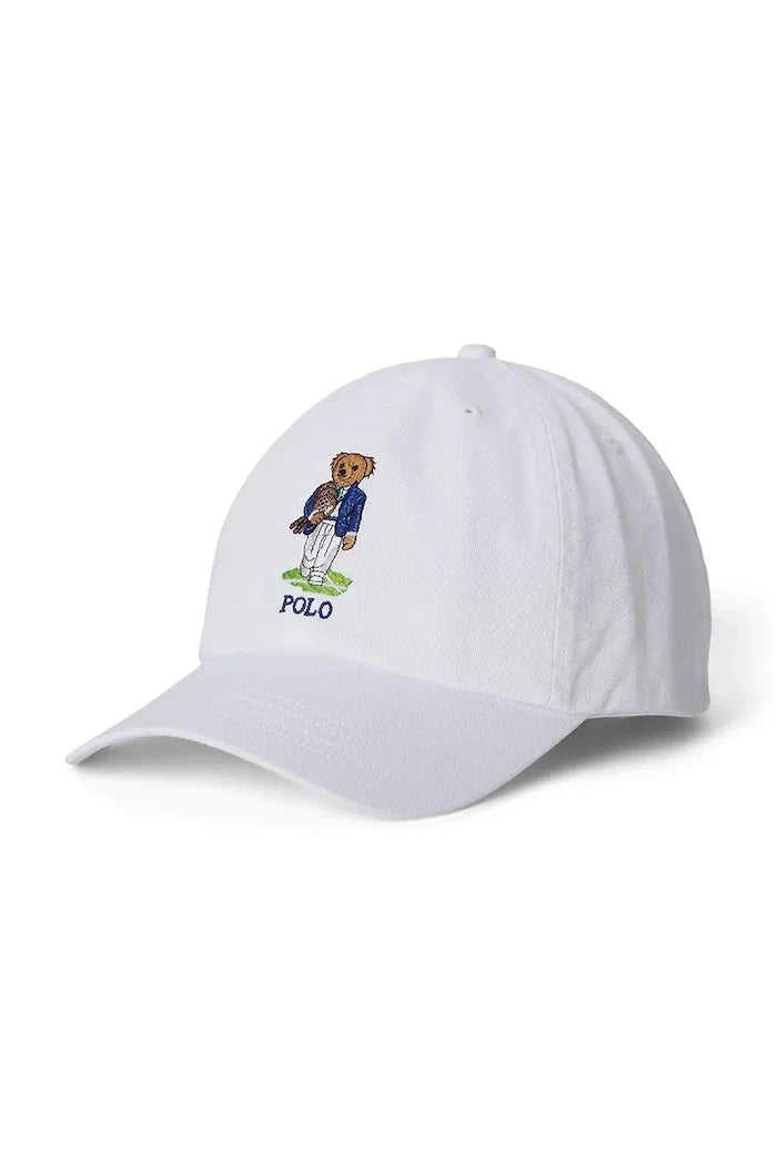 Polo Ralph Lauren çocuk pamuklu siperlikli şapka