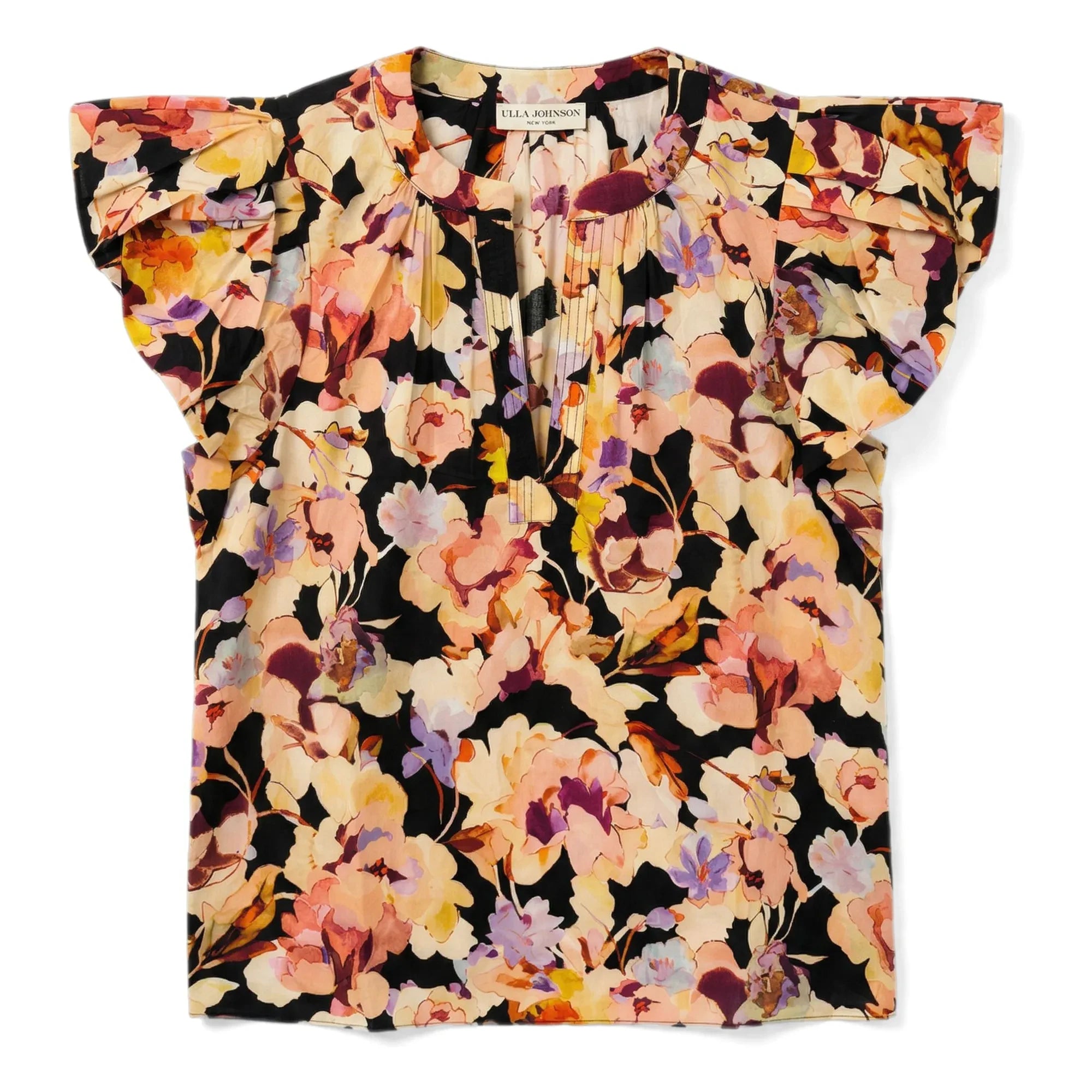Ulla Johnson – Abril Baumwollbluse | Rosa