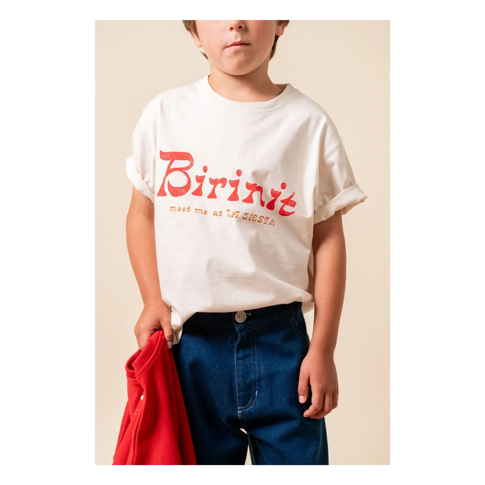 birinit - Birinit T-Shirt aus Bio-Baumwolle | Elfenbein