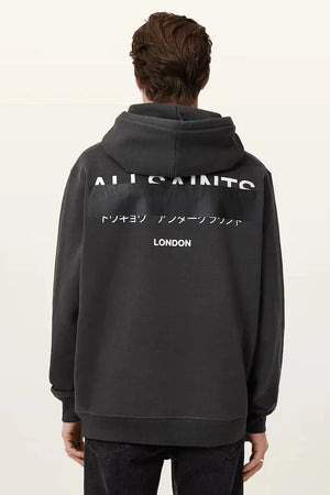 AllSaints Kırmızı Pamuklu Sweatshirt