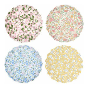 Meri Meri - Kleine Melaminteller - Meri Meri x Liberty - 4er-Set