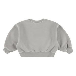 Morley - Zyco Köpek Fiyonk Sweatshirt | Gri mavi