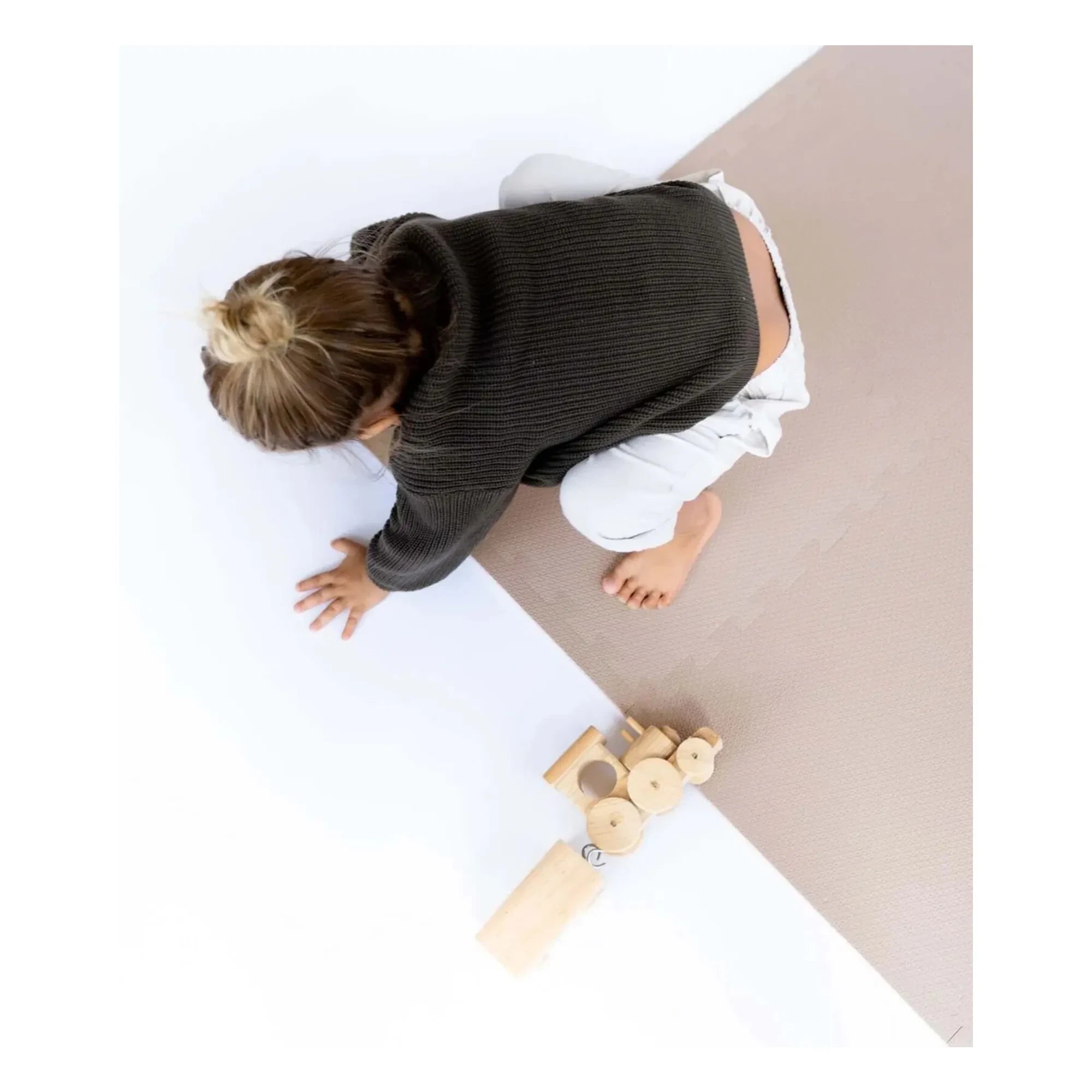 Toddlekind - Klassische modulare Spielmatte | Blush