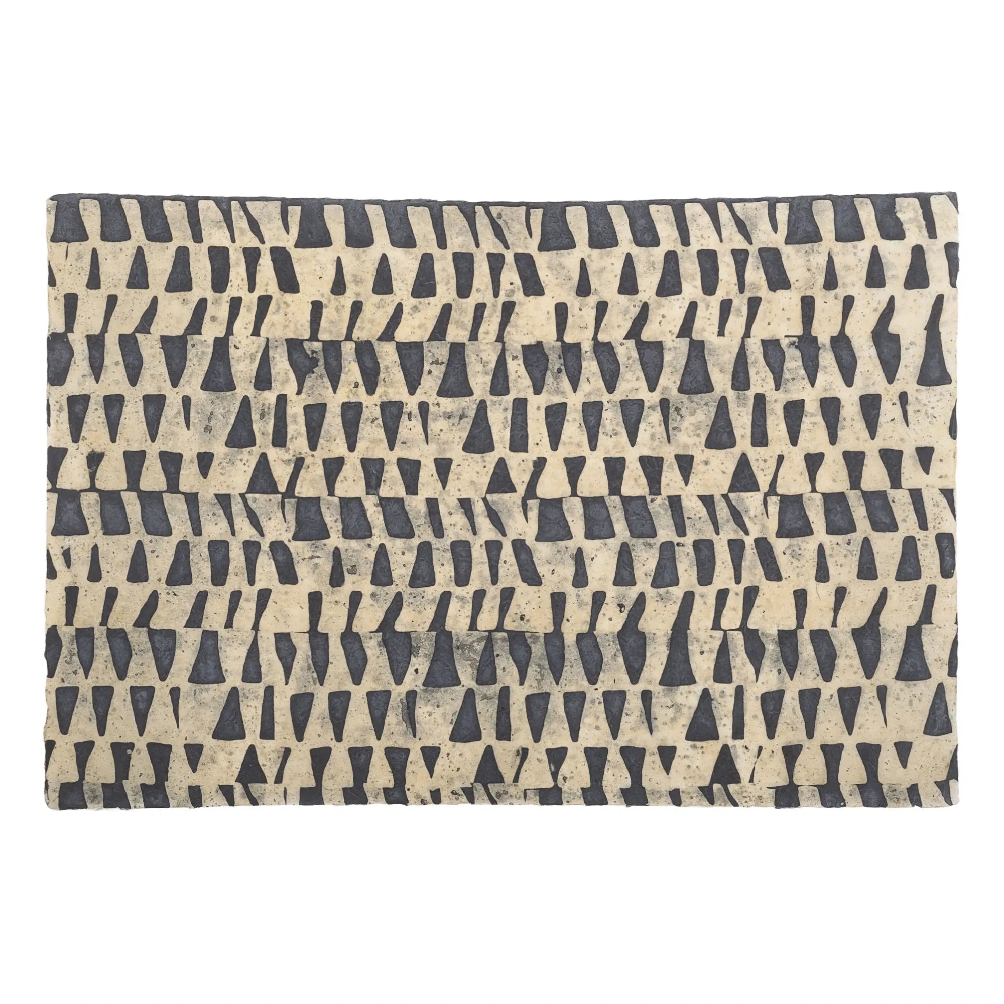Le Monde Sauvage – Tapete „Overseas Plaid“ – 12-teiliges Set | Blau