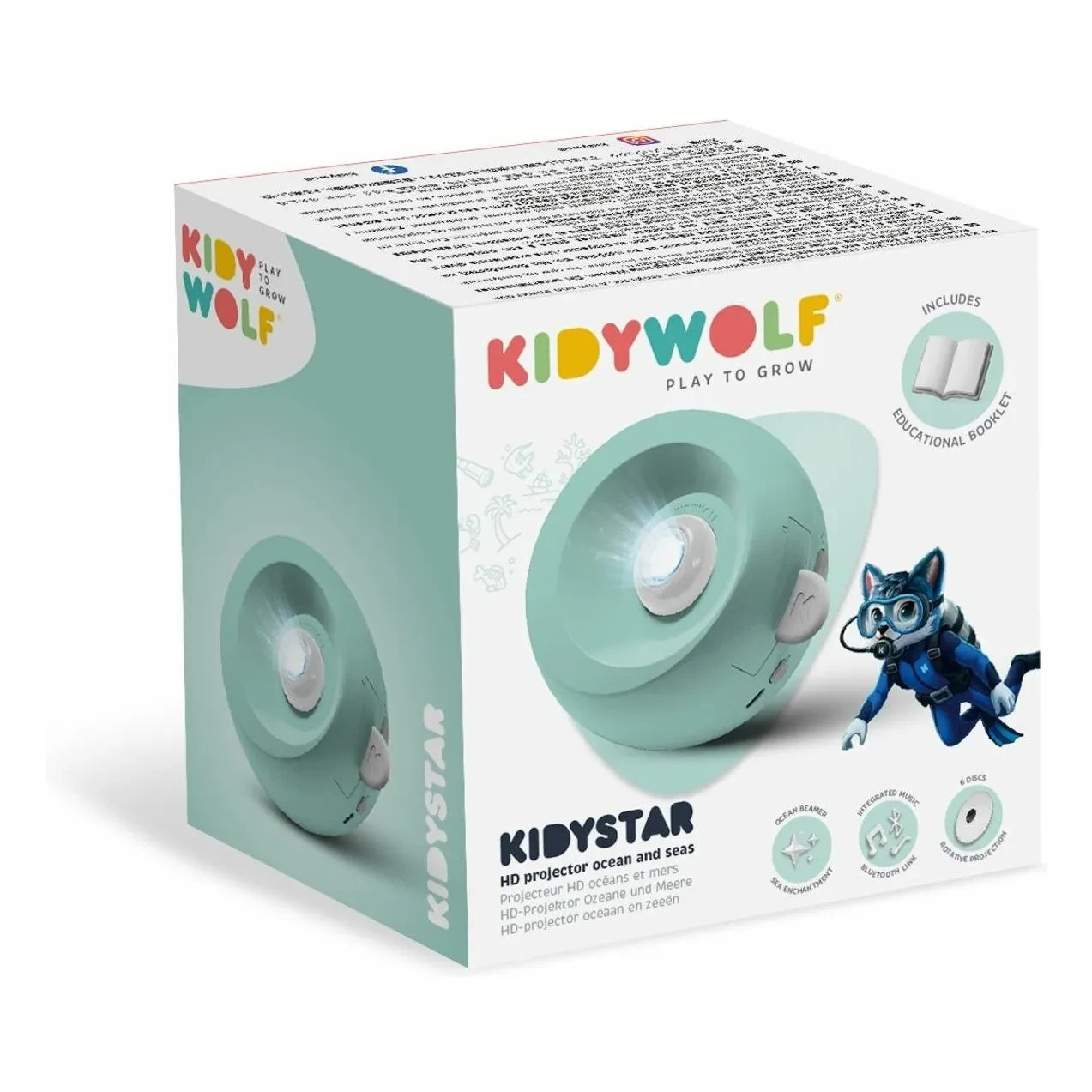 Kidywolf - Ozean Bild Projektor | Aqua