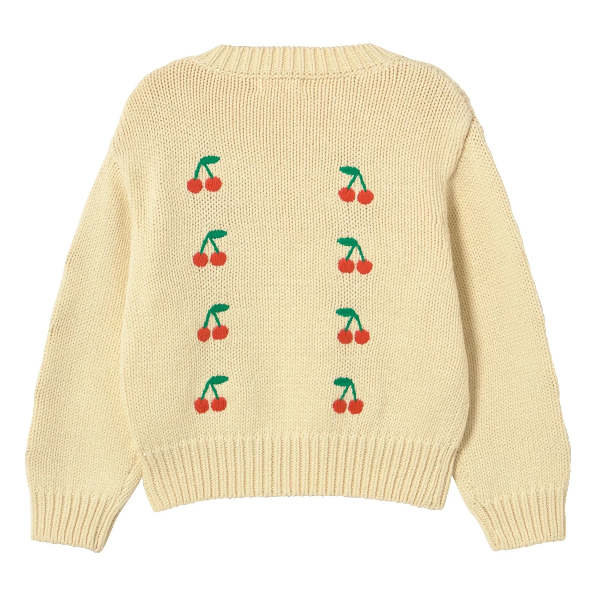 Tinycottons - Cherry Pullover | Blassgelb