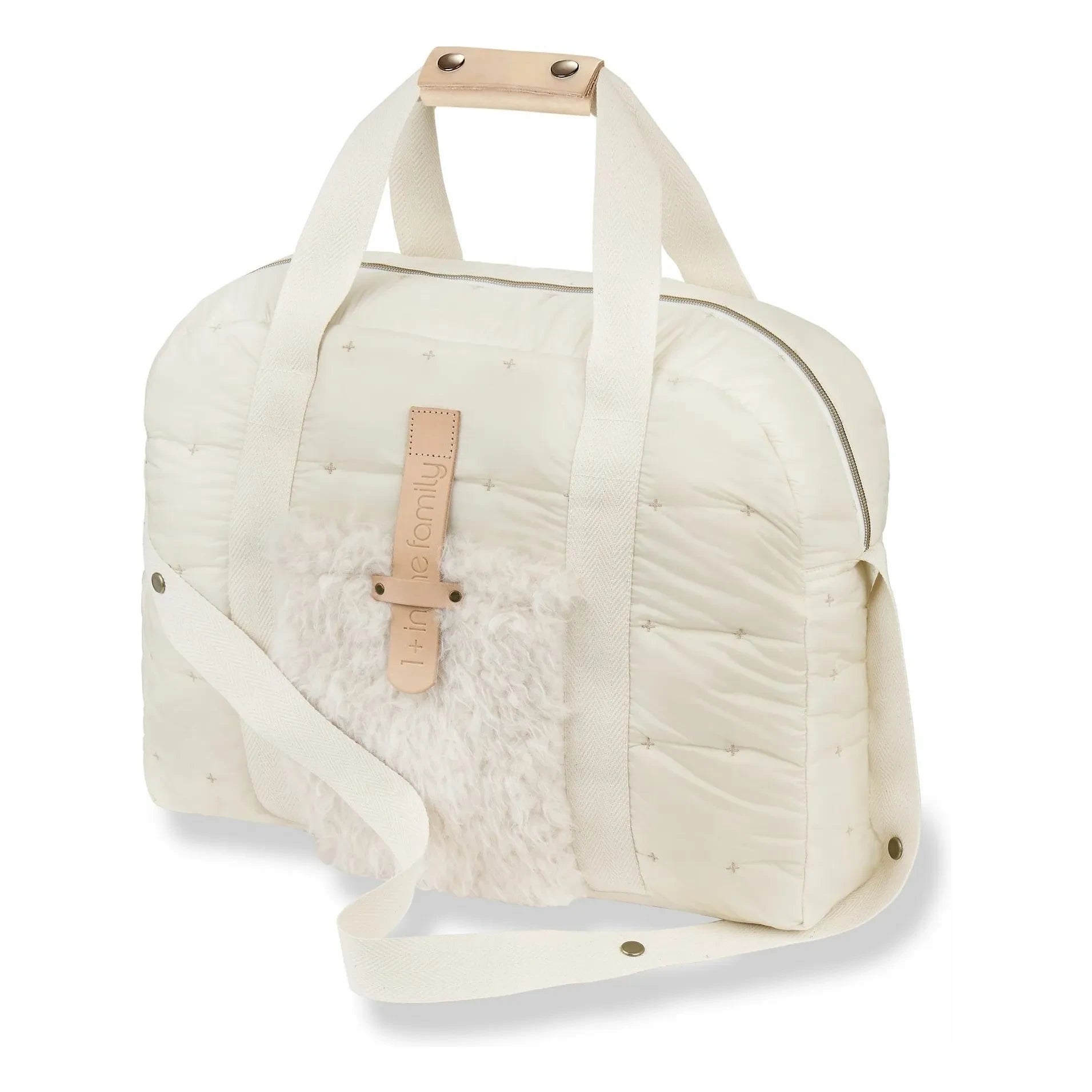 1+ in the family - Ikonische Müttertasche | Ecru