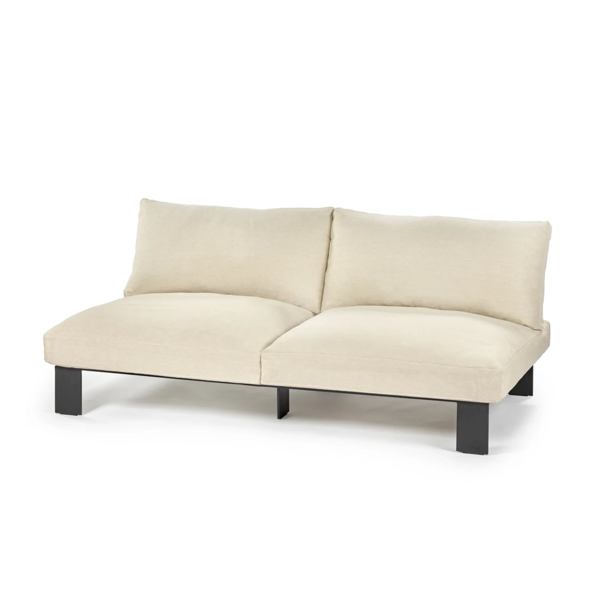 Serax - 2-Sitzer Leinensofa | Elfenbein