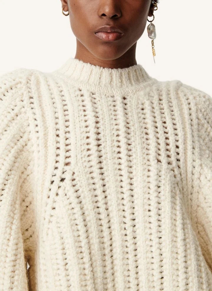 Sessùn - Bobardi Wollpullover | Ecru