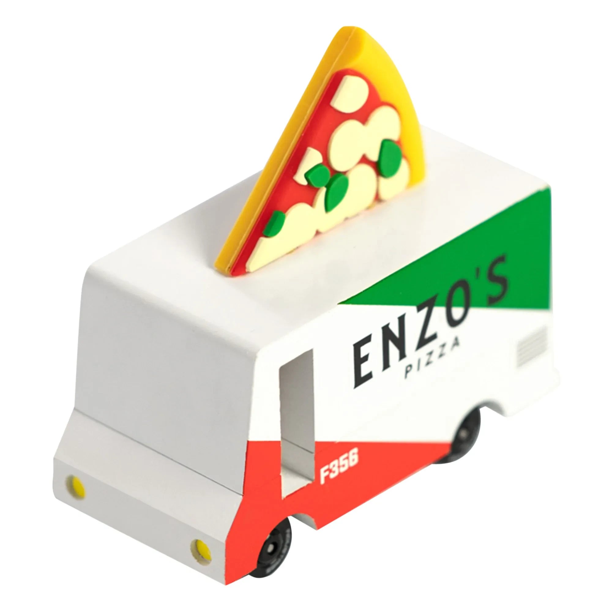 Candylab - Ahşap Pizza Minibüsü