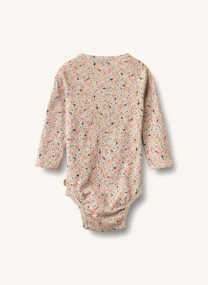 Wheat - Liv Fleuri organik pamuklu body | Açık Pembe