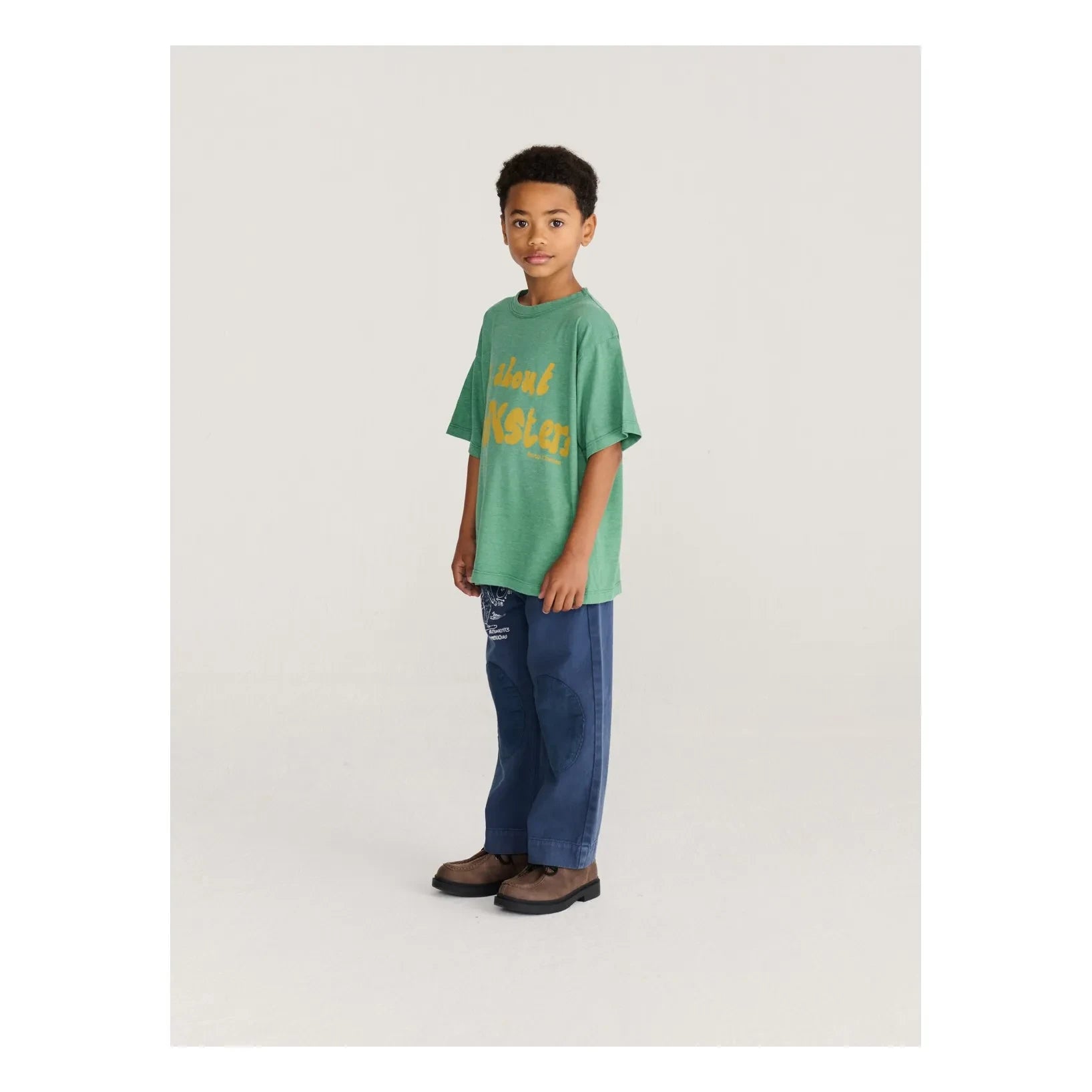 Bobo Choses - All About Monsters T-shirt Geri dönüştürülmüş lifler | Yeşil